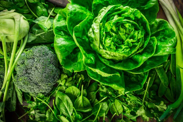 Verduras de hoja verde