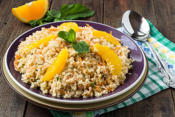El ingrediente secreto para preparar un tabulé de guisantes 2 Moncloa Sirve la ensalada fría y ¡a disfrutar!