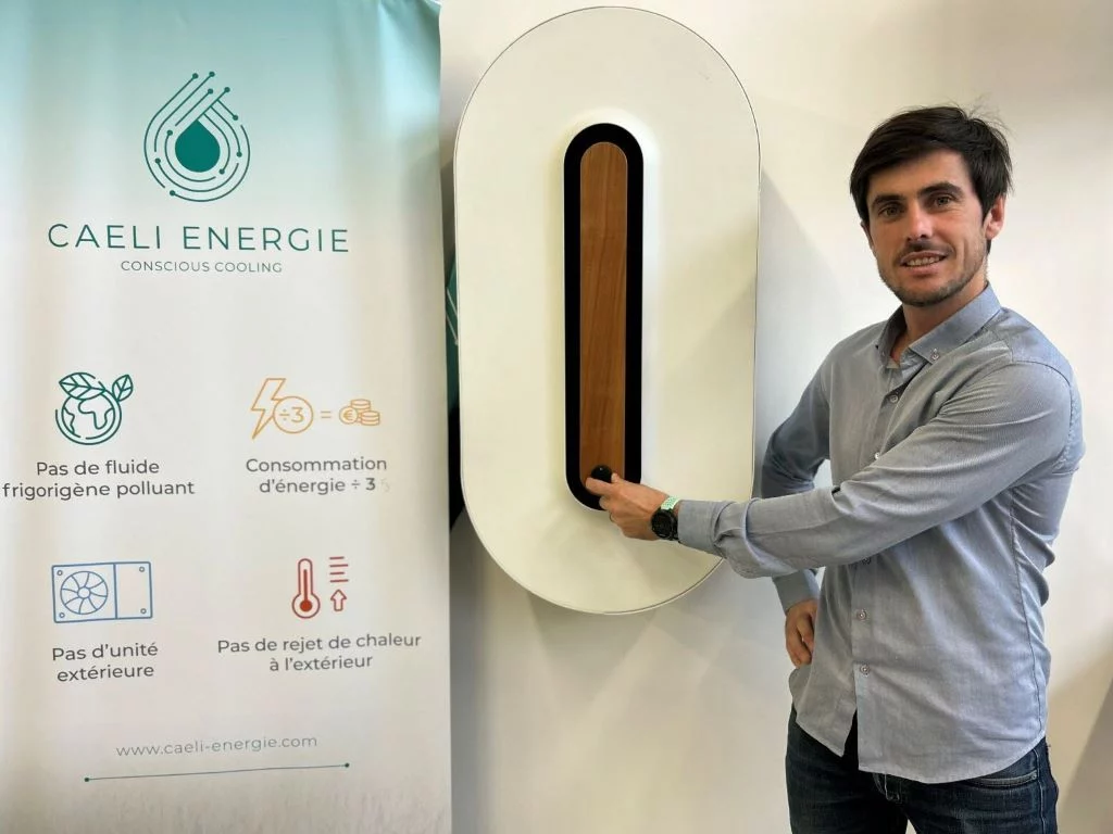 La solución francesa que consume cinco veces menos y supera al aire acondicionado y al ventilador 1 Moncloa Tecnología francesa basada en la evaporación del agua