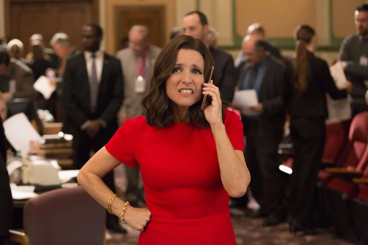 La divertida serie de comedia de HBO que triunfa tras el abandono de Biden por su parecido con la situación política actual 2 Moncloa HBO