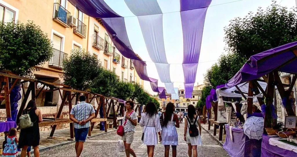 A sólo una hora de Madrid: el campo violeta más impresionante te espera, ¡con ropa blanca! 1 Moncloa Otros atractivos de Brihuega, el campo púrpura a una hora de Madrid