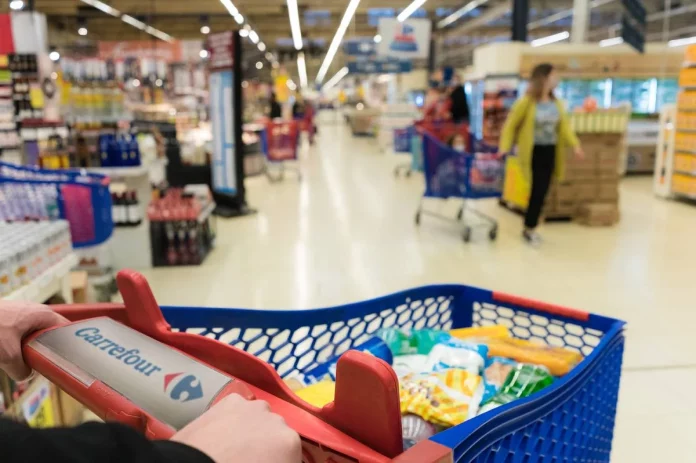 Así funciona 'Escanea y Embolsa' de Carrefour. Fuente propia