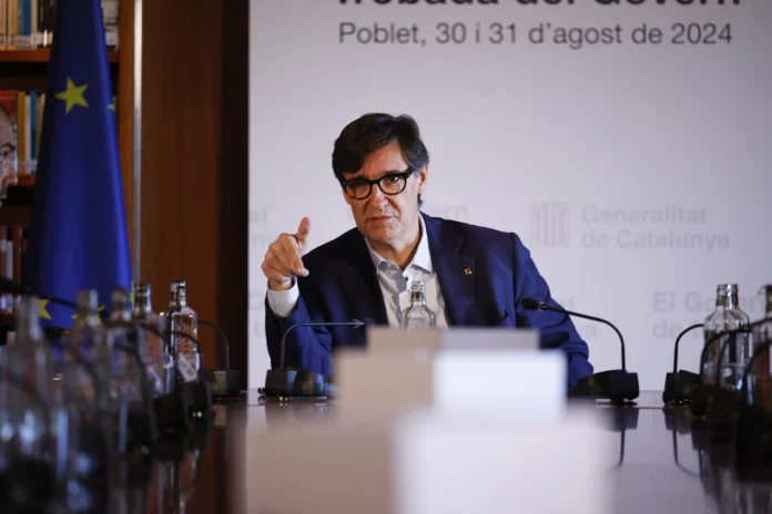 Salvador Illa, el exministro de Sanidad y presidente de la Generalitat, salpicado por el Caso Koldo.