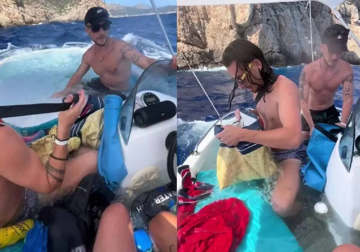Travesía fallida: Un grupo de amigos alquila un yate y lo hunde en el mar