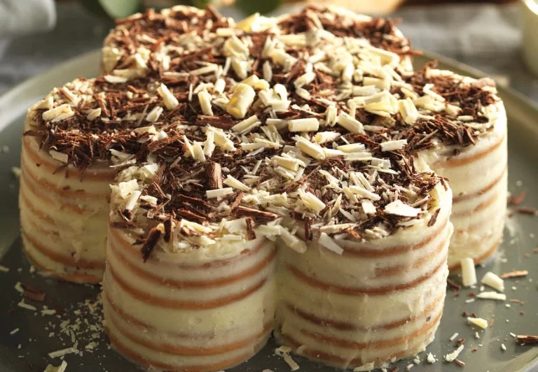 Receta de una deliciosa tarta de galletas portuguesa