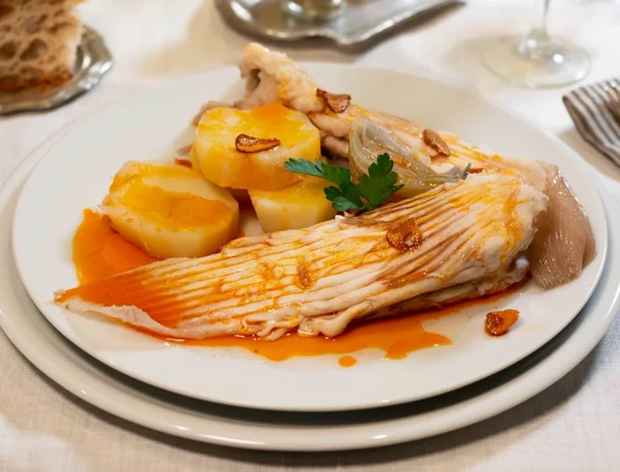 Cómo hacer caldo de caldeirada de raya, el guiso gallego con un pescado inusual