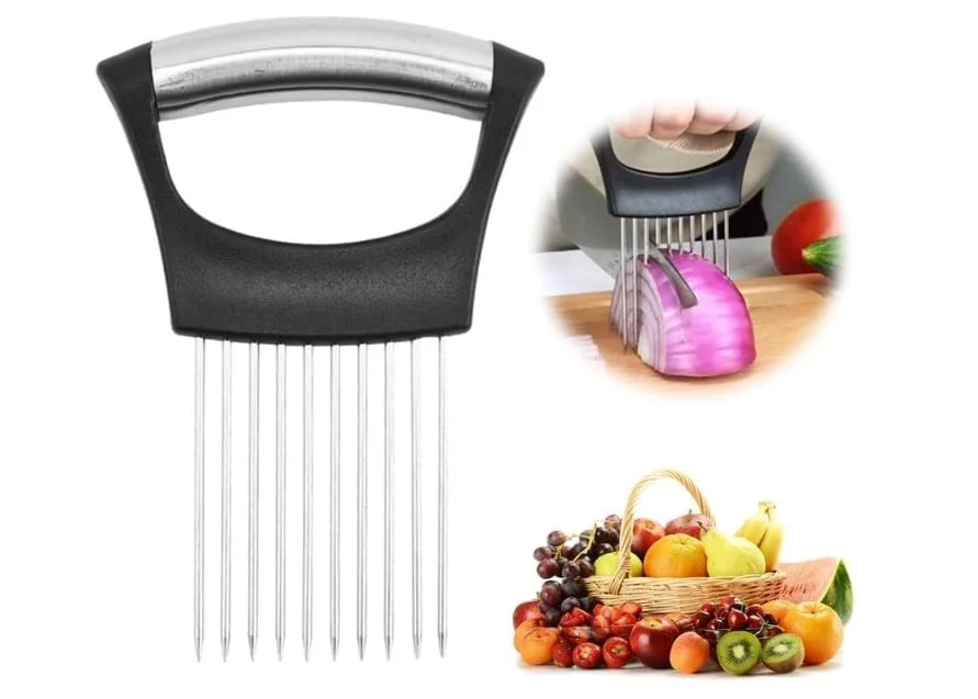 Di adiós al olor a cebolla al cortar verduras con esta práctica herramienta de Amazon 1 Moncloa Innovación en el corte de verduras disponible en Amazon