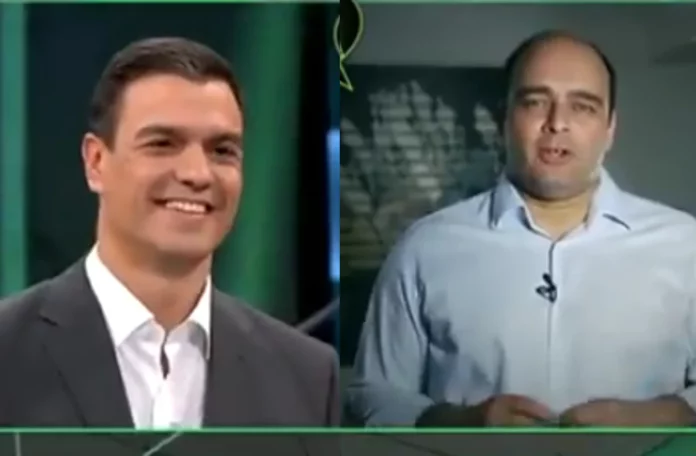 David Sanza y Pedro Sánchez aparecieron juntos en un programa de La Sexta