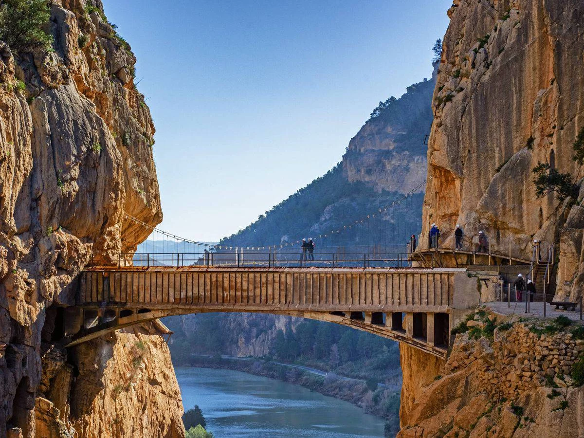 El paraíso otoñal de deportes extremos está cerca de Málaga