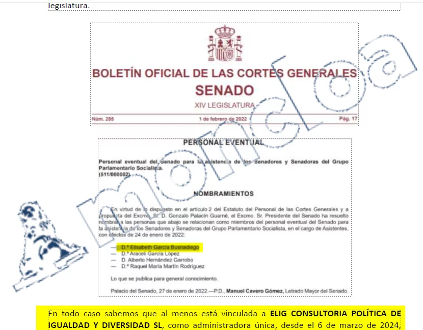 Cerco judicial a la exdirectora del Instituto de las Mujeres por los contratos con los puntos violetas 2 Moncloa La pareja de la exdirectora del Instituto de las Mujeres es asesora del PSOE en el Senado