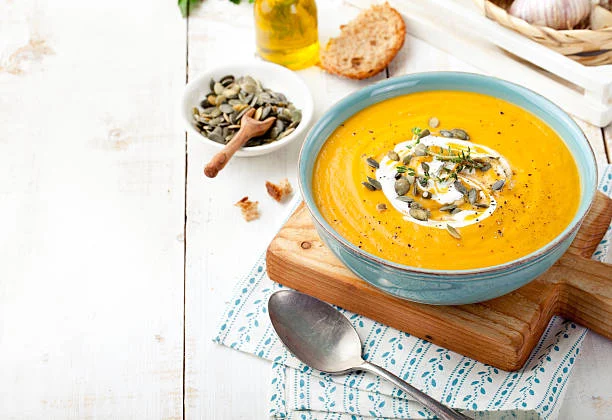 Preparación rápida y sencilla de la sopa de calabaza
