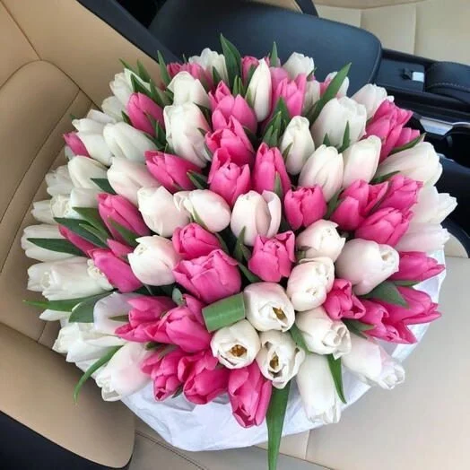 Ramos de tulipanes únicos para diferentes celebraciones en Palma 1 Moncloa tulipanes vibrantes Moncloa