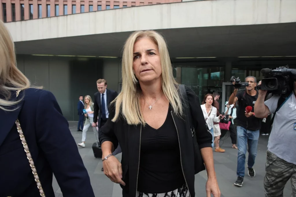 El marido de Arantxa Sánchez Vicario, Josep Santacana, recurre al Supremo para eludir la prisión 1 Moncloa EuropaPress 5440693 extenista arantxa sanchez vicario salida ultimo dia juicio acusada Moncloa