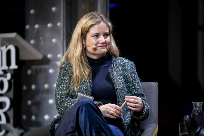 Isabel Garro, que participó en la cátedra de Begoña Gómez, durante el 20 Aniversario de Thinking Heads.