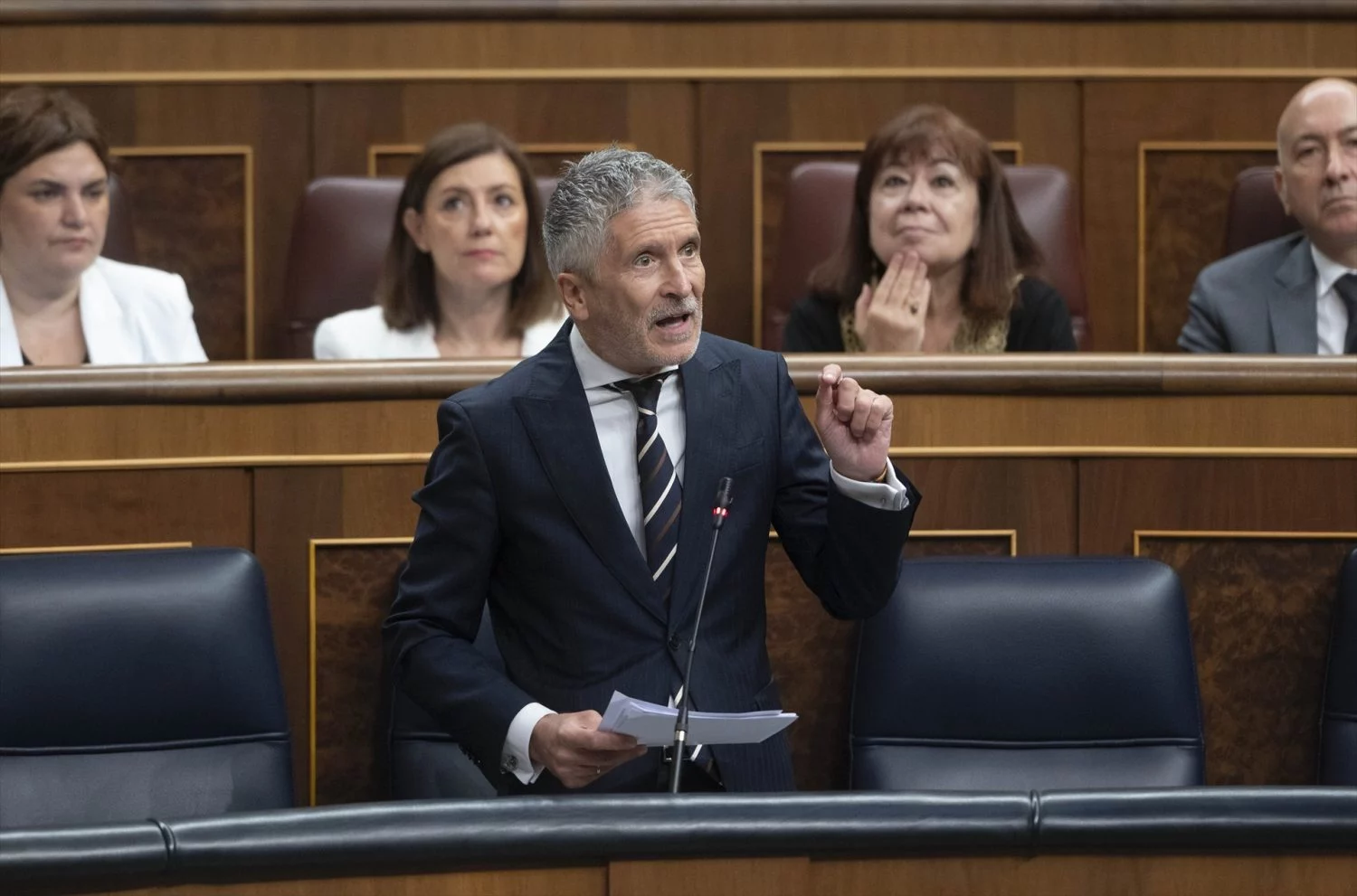 Fernando Grande-Marlaska, ministro del Interior. EP