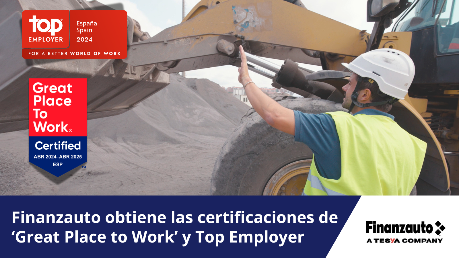 Finanzauto obtiene las certificaciones de ‘Great Place to Work’ y Top Employer 1 Moncloa Finanzauto obtiene las certificaciones de ?Great Place to Work? y Top Employer