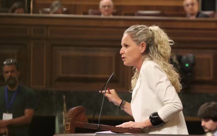 Montse Mínguez, la única interlocutora del PSOE con Ábalos