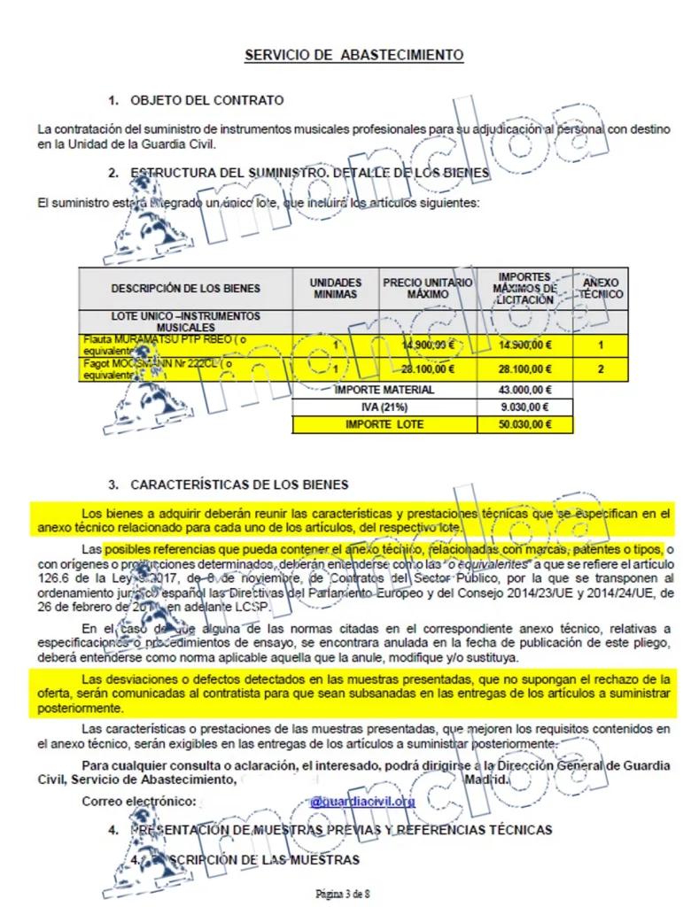 Interior gasta 50.000€ en una flauta de plata y un fagot para la banda de música de la Guardia Civil 1 Moncloa WhatsApp Image 2024 09 04 at 16.59.54 Moncloa