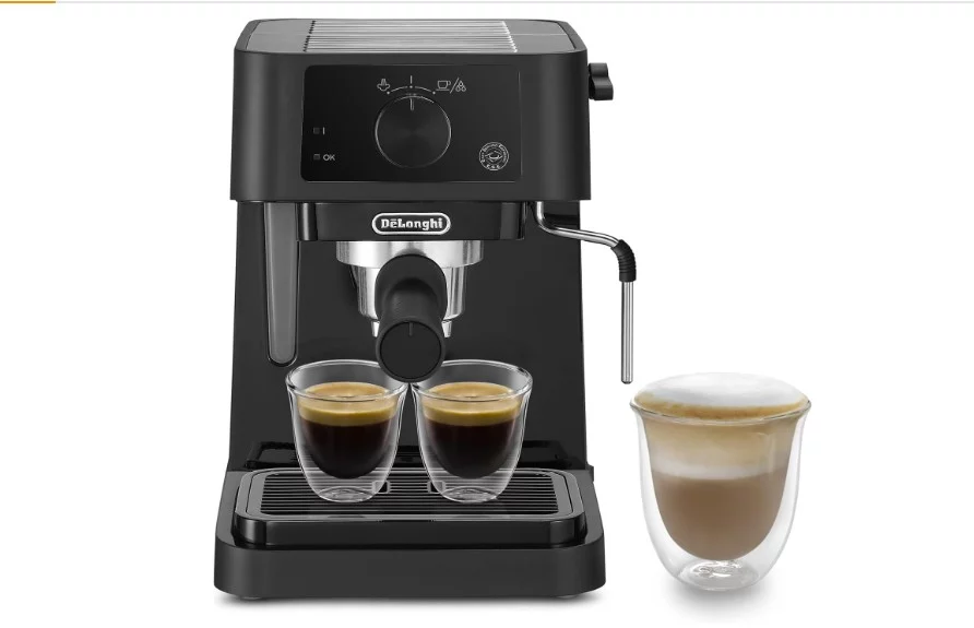 Dile adiós a las cápsulas y ahorra 60 euros con esta cafetera barista perfecta para tu hogar 1 Moncloa Una cafetera barista pensada para los amantes del café