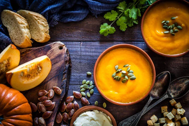 Thermomix eleva la crema de calabaza a un entrante de 10