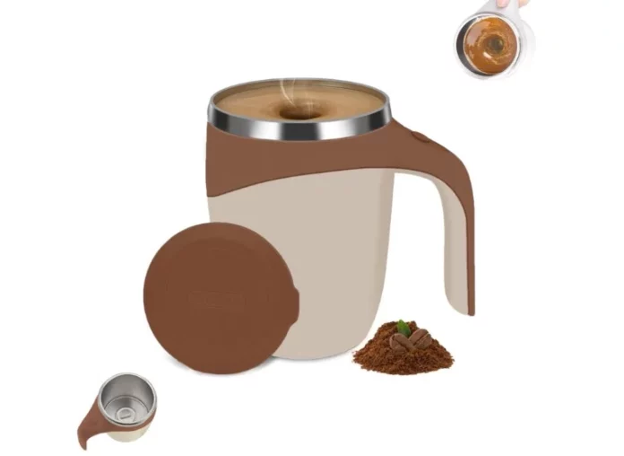 Esta taza de Amazon mezcla tu café sola y cuesta solo 19 euros