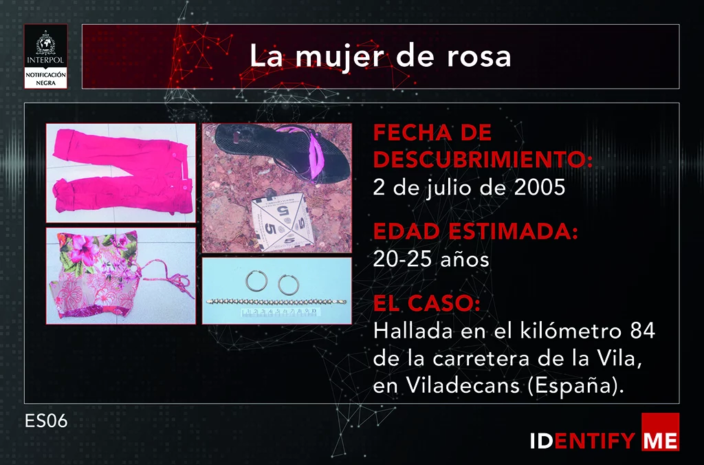 Interpol pide ayuda para identificar a 46 mujeres encontradas muertas 3 Moncloa ES06 Moncloa