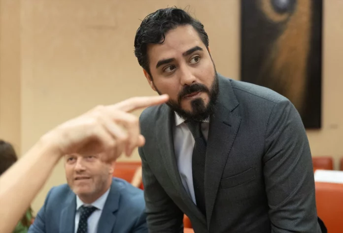 El eurodiputado Alvise Pérez. AGENCIAS
