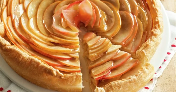 60 calorías y sin azúcar añadido: la receta vegana de milhojas de manzana que debes probar hoy mismo
