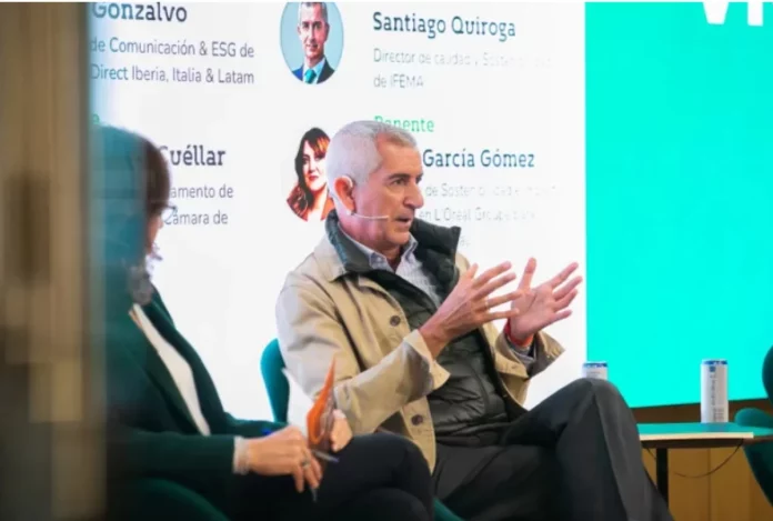 Santiago Quiroga, presidente de Ifema, en el I Congreso de Sostenibilidad.es