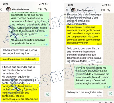 La traición del socio de la alcaldesa de Alcobendas se consumó por 25.000 € 2 Moncloa Parte de la conversación entre Puyalto y Retolaza, exalcalde de Alcobendas