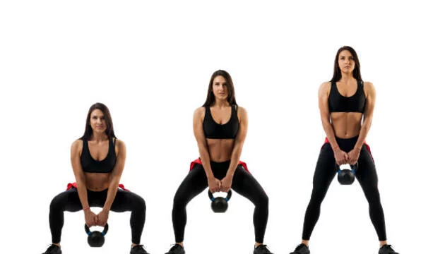 Deja el cardio a un lado e incluye estos 5 ejercicios para tonificar tu cuerpo 1 Moncloa Sentadilla de sumo y el peso muerto serán tus aliados
