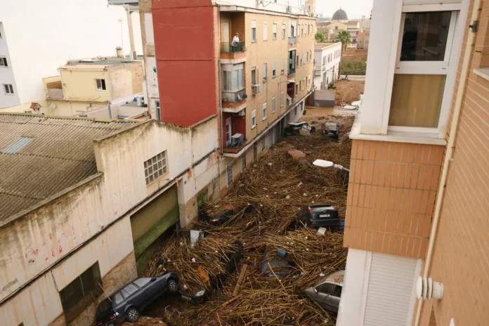 La DANA dejó a su paso más de 200 muertos. EUROPA PRESS