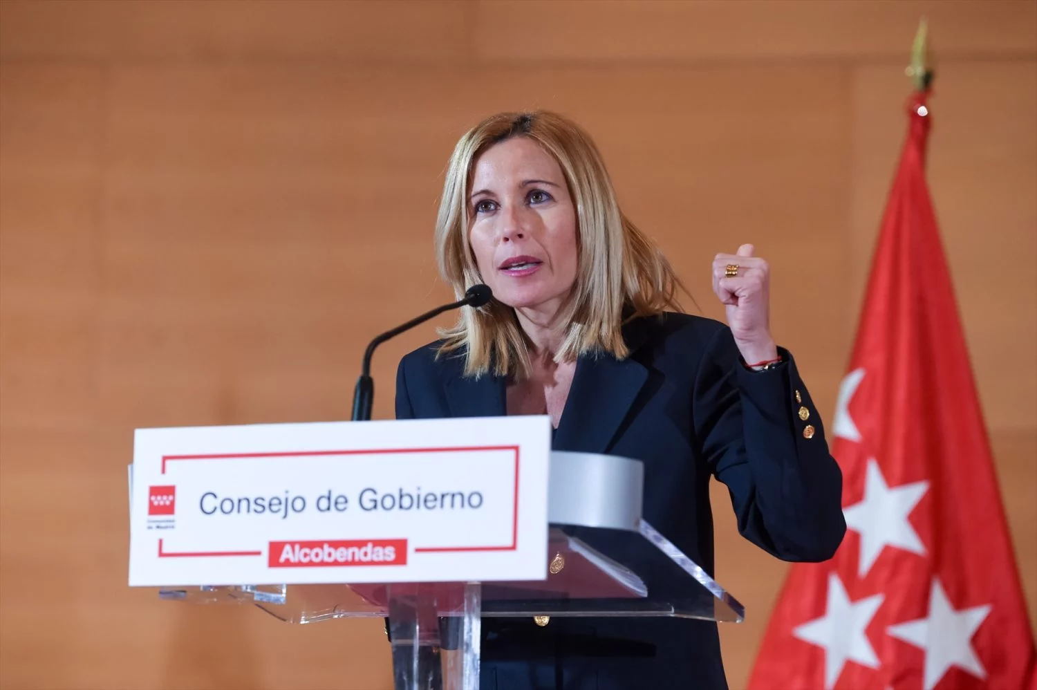 Alcaldesa de Alcobendas, Rocío García Alcántara (Fuente: Agencias)