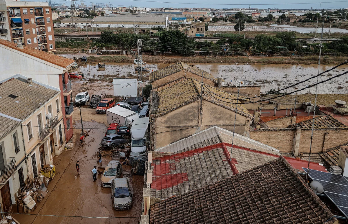 El panorama dantesco tras la DANA que ha asolado Valencia EUROPA PRESS