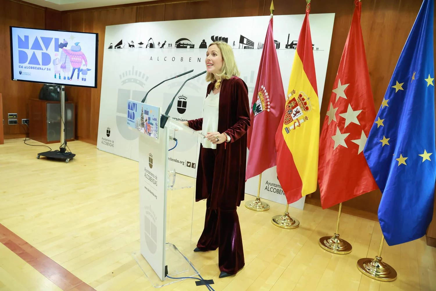 Presentación de la Navidad 2025 en Alcobendas