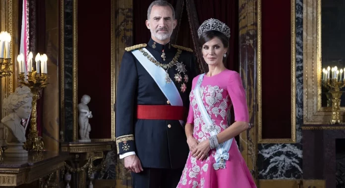 Felipe VI y Letizia en Estela de Castro.