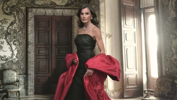 Letizia por Annie Leibovitz.