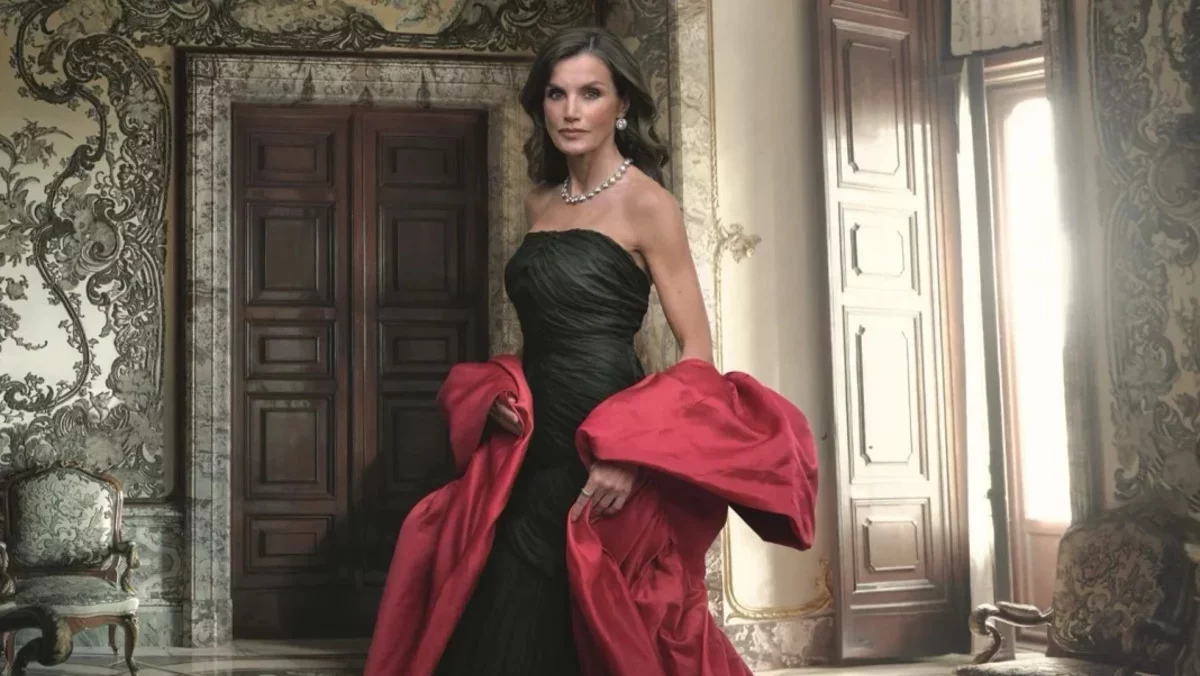 Letizia por Annie Leibovitz.