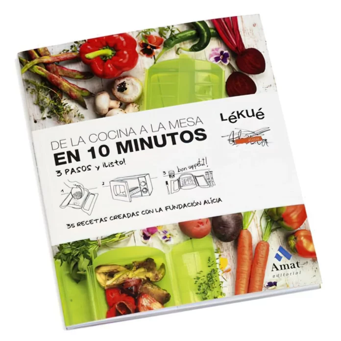 ¿Poco tiempo para cocinar? Cocina en 10 minutos gracias a esta gran selección de libros de recetas en Amazon