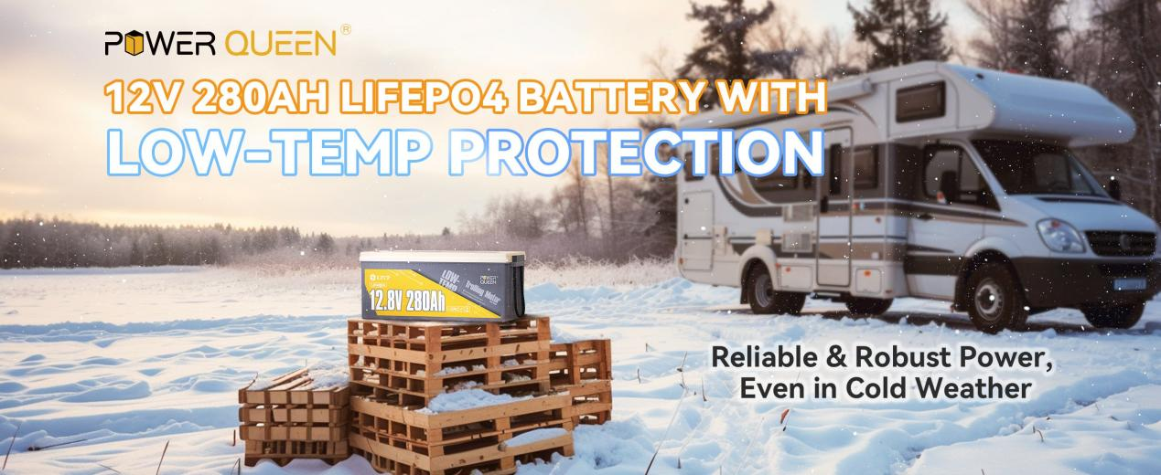 Litime presenta la batería de ciclo profundo de litio Power Queen 12V 280Ah de baja temperatura 1 Moncloa pow 2 1 Moncloa