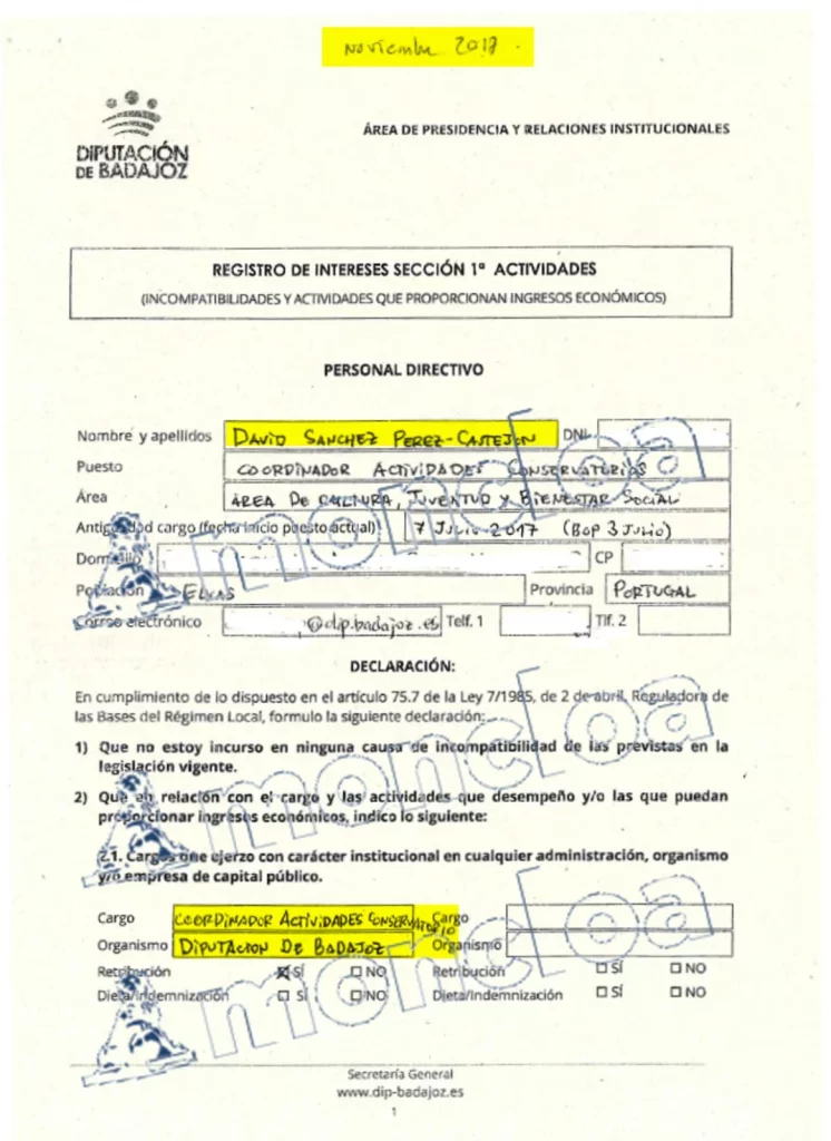 Al hermano de Sánchez la declaración de la renta le salía a devolver: 611 euros en 2020 3 Moncloa viviendo en Portugal Moncloa