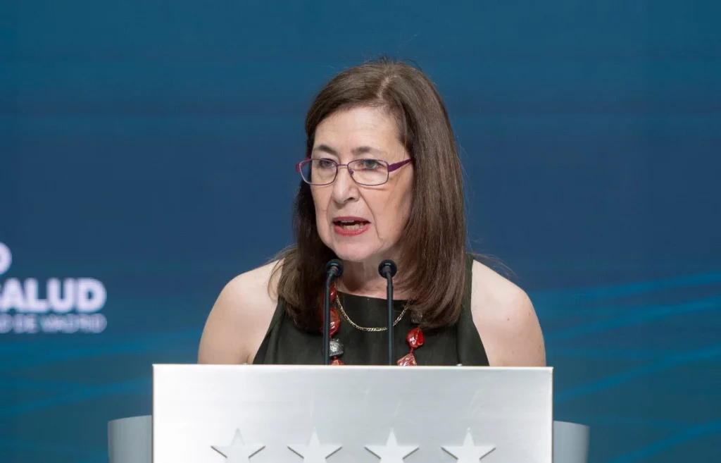 Las 25 personas más influyentes en España en el área de la Educación 9 Moncloa EuropaPress 6038734 rectora universidad autonoma madrid amaya mendikoetxea pelayo interviene Moncloa