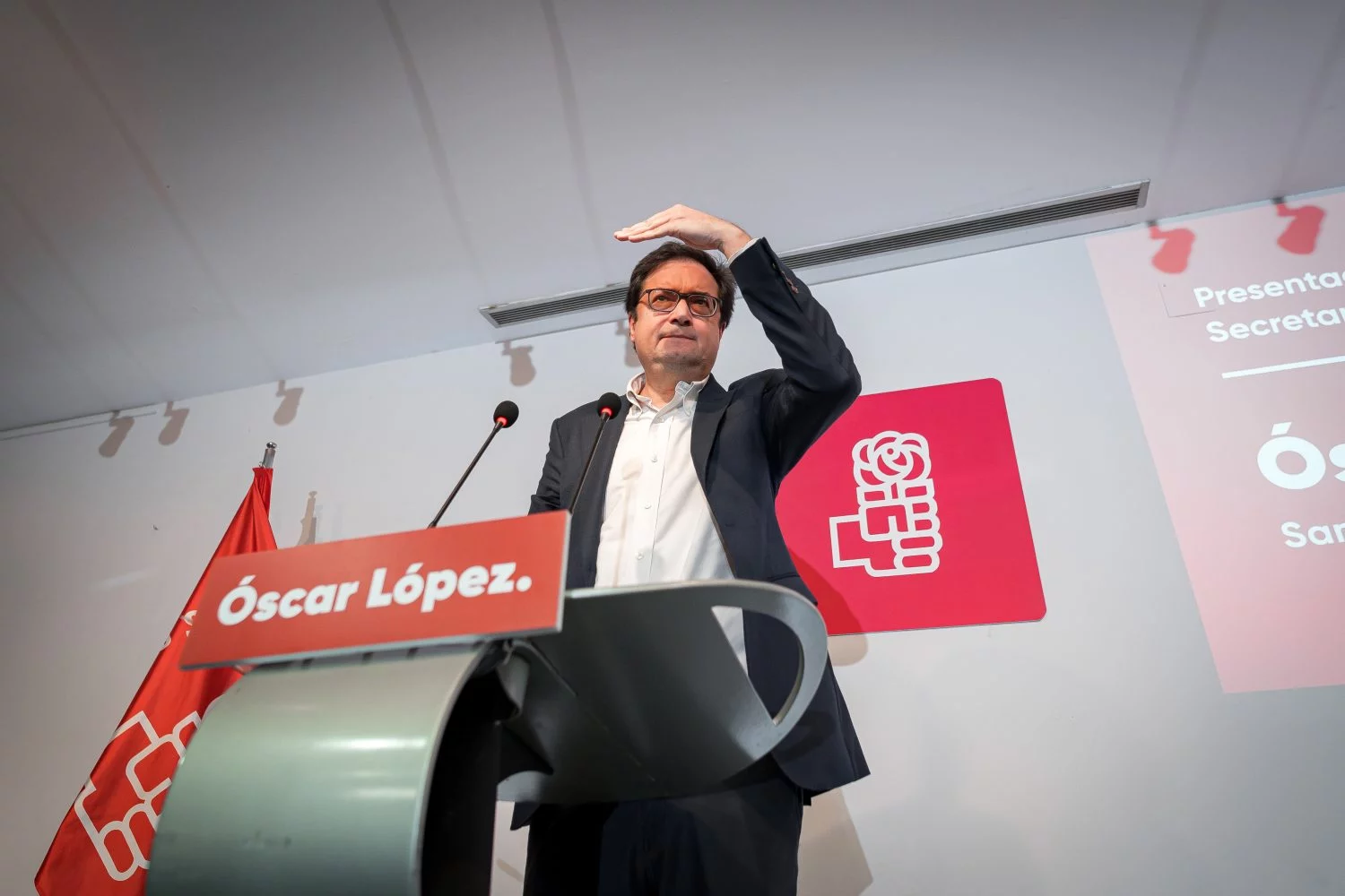 Óscar López, ministro y líder del PSM | Fuente: Agencias