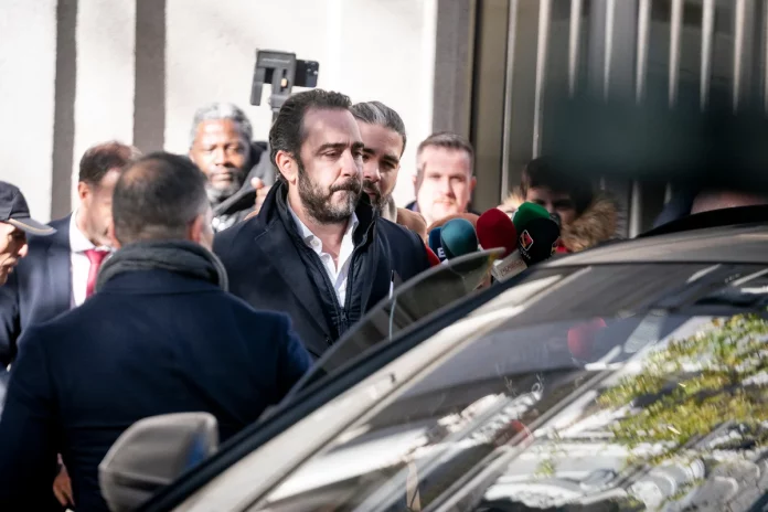 Víctor de Aldama en el Tribunal Supremo para declarar sobre el caso Koldo. Fuente: Agencias