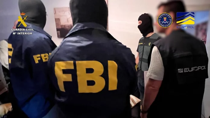Operación conjunta del FBI y de la Guardia Civil.