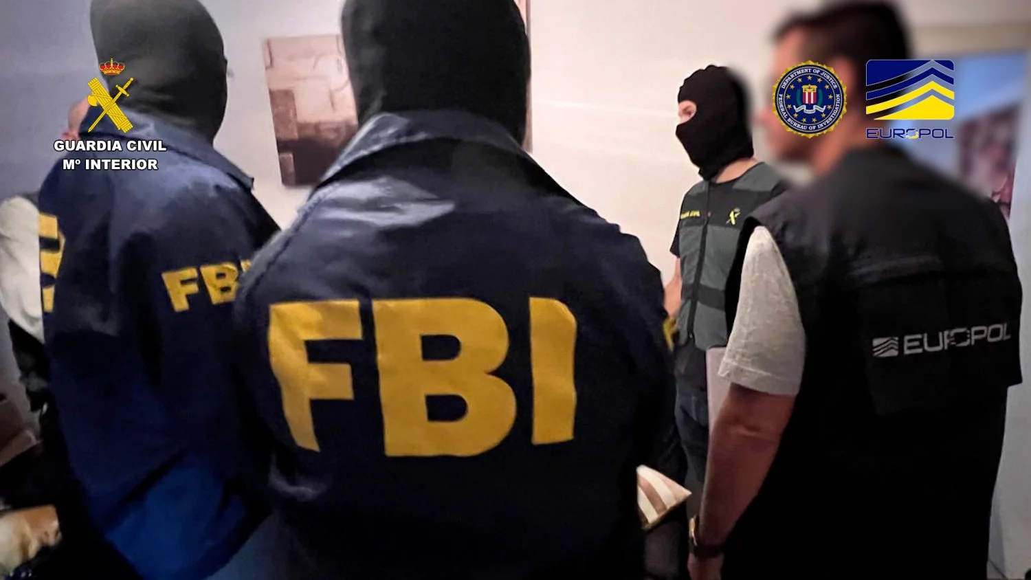 Operación conjunta del FBI y de la Guardia Civil.