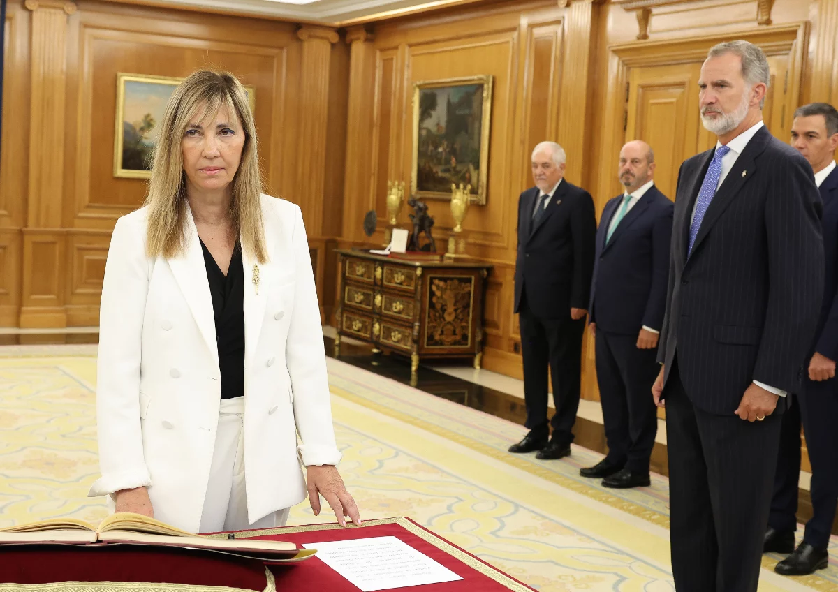 María Isabel Perelló Doménech, presidenta del Consejo General del Poder Judicial (CGPJ) y del Supremo