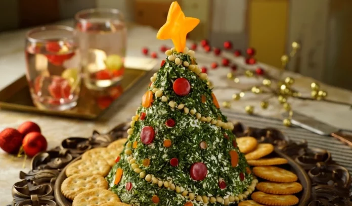 Este arbolito de queso navideño te salvará la cena de Nochebuena