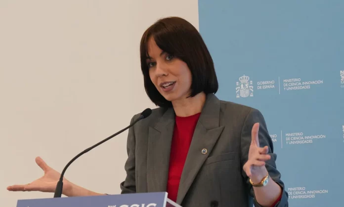 Diana Morant, ministra de Ciencia, Innovación y Universidades