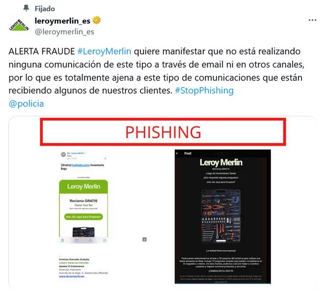 Leroy Merlin bajo la lupa por un fraude que la OCU denuncia por clonar datos 2 Moncloa Pasos a seguir para torear este fraude